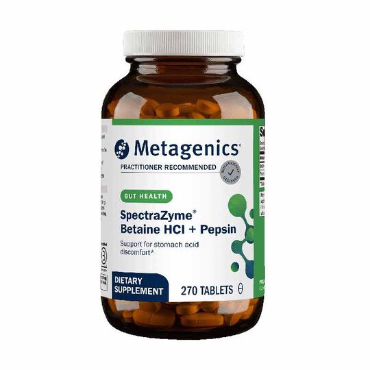 SpectraZyme Betaine HCL + Pepsin, MGS